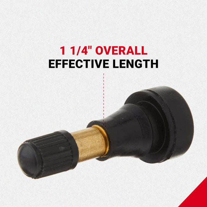 1 1/4" High Pressure Tubeless Tire Valve