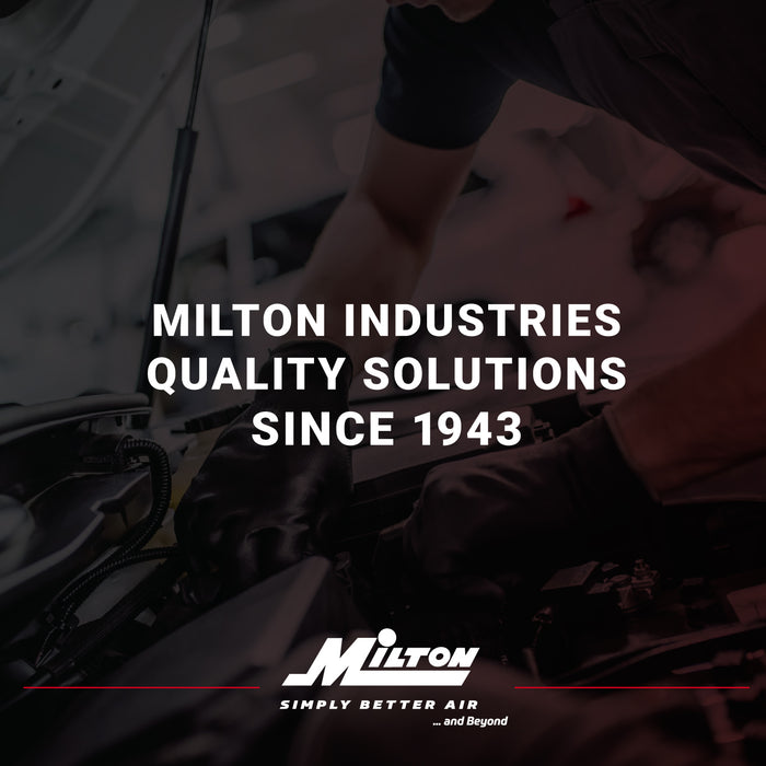 1002-32 - Milton® High-Performance Conventional Air Compressor Oil, 32 oz. (SAE 30W, ISO 100).