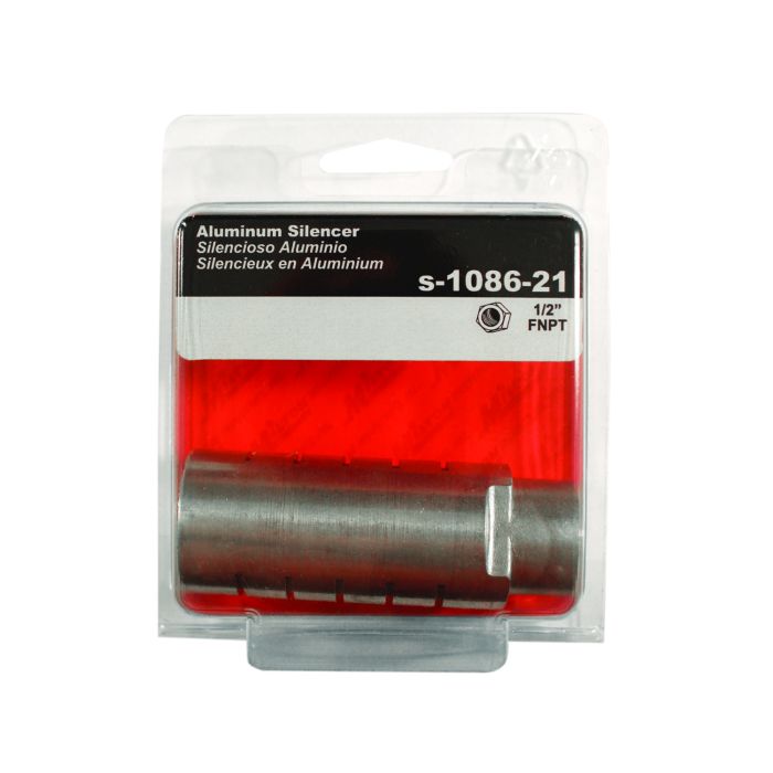 1/2" Aluminum Silencer packaged