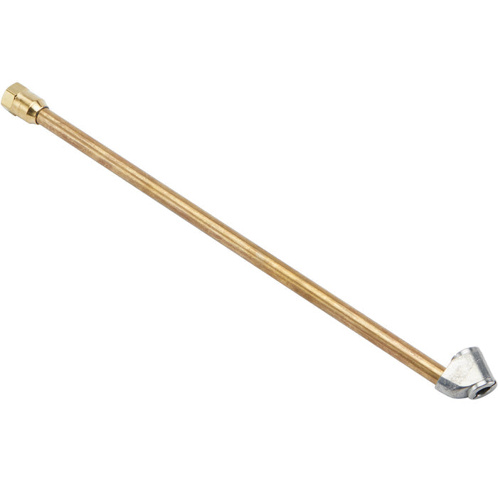12 Inch Extended-Reach Dual-Head Air Chuck, 1/4" FNPT