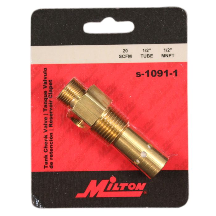 1/2" MNPT Compressor Tank Check Valve packaged