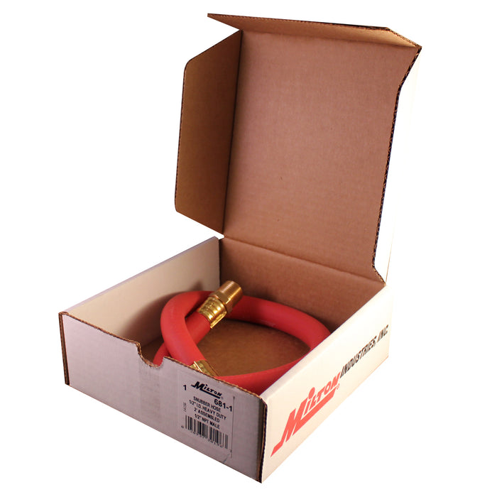 1/2" MNPT Snubber Hose in box