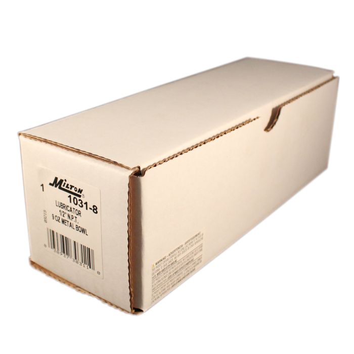 1/2" NPT Metal Lubricator, 9 oz. Bowl