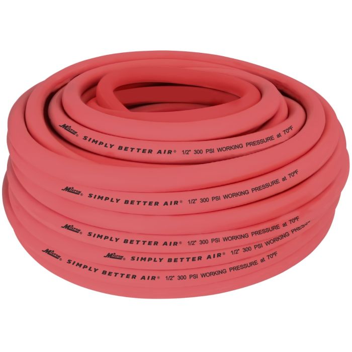 1/2" Ultra Lightweight Rubber Hose, 100' Bulk Hose w/ No Ends