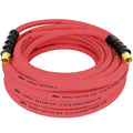 1/2" Ultra Lightweight Rubber Hose, 50' Air Hose w/ 1/2" NPT Male Inlet Thread Ends