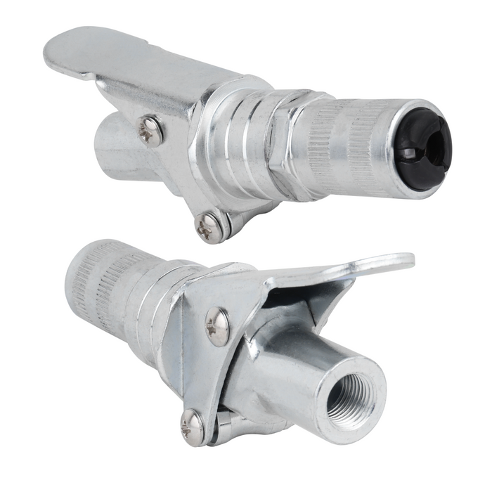 12,000 PSI Locking Grease Gun Coupler