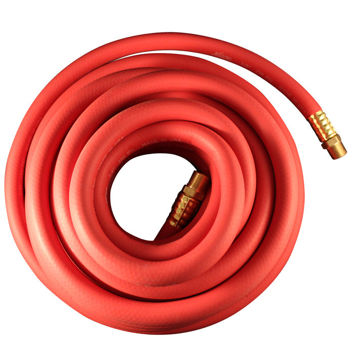 1/4" EPDM Rubber Air Hose, 25' Long