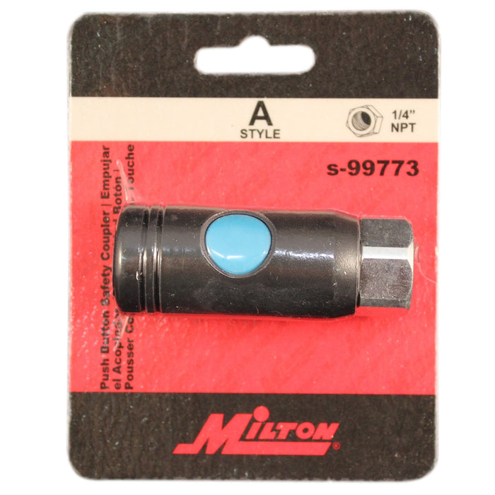 1/4" FNPT A-Style Safety Coupler