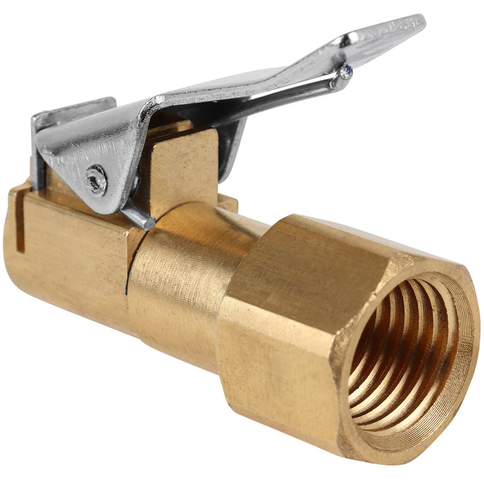 1/4" FNPT Euro-Style Air Chuck, Clip-On