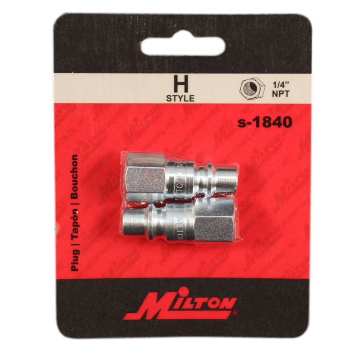 1/4" FNPT H-Style Plug