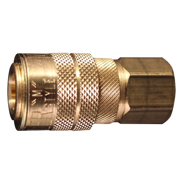 1/4" FNPT M-STYLE® Coupler with Drag Guard