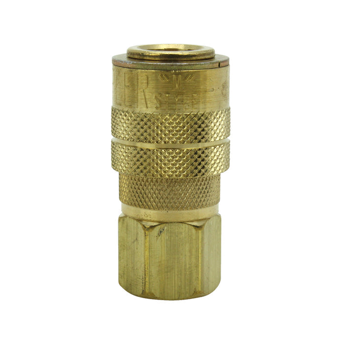 1/4" FNPT M-STYLE® Coupler with Drag Guard