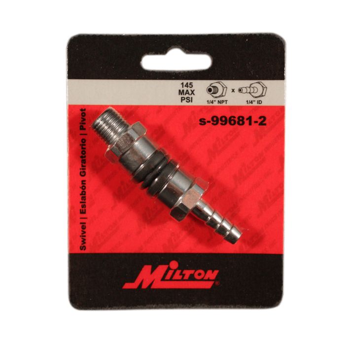 1/4" Hose Barb Swivel Fitting