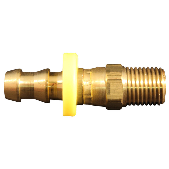 1/4" MNPT 1/4" ID Push-on and Lock Fitting (Box of 5)
