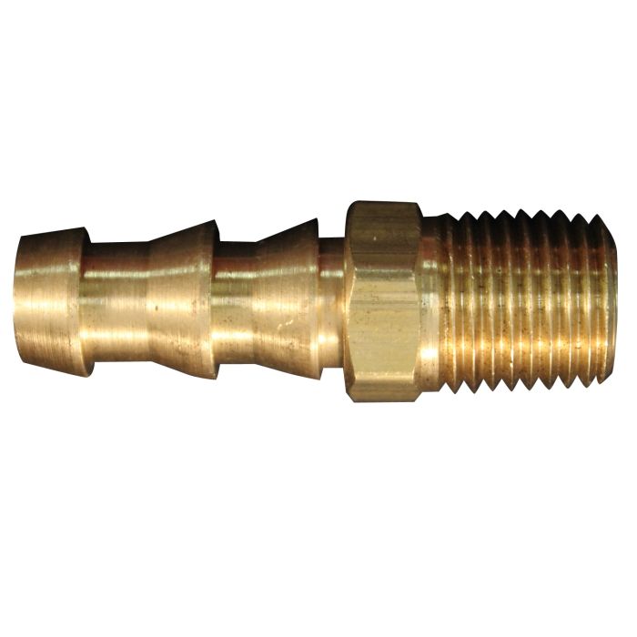 1/4" MNPT 3/8" ID Push-on and Lock Fitting