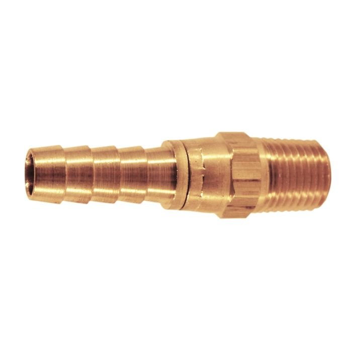 1/4" MNPT 3/8" ID Swivel Hose End Fitting