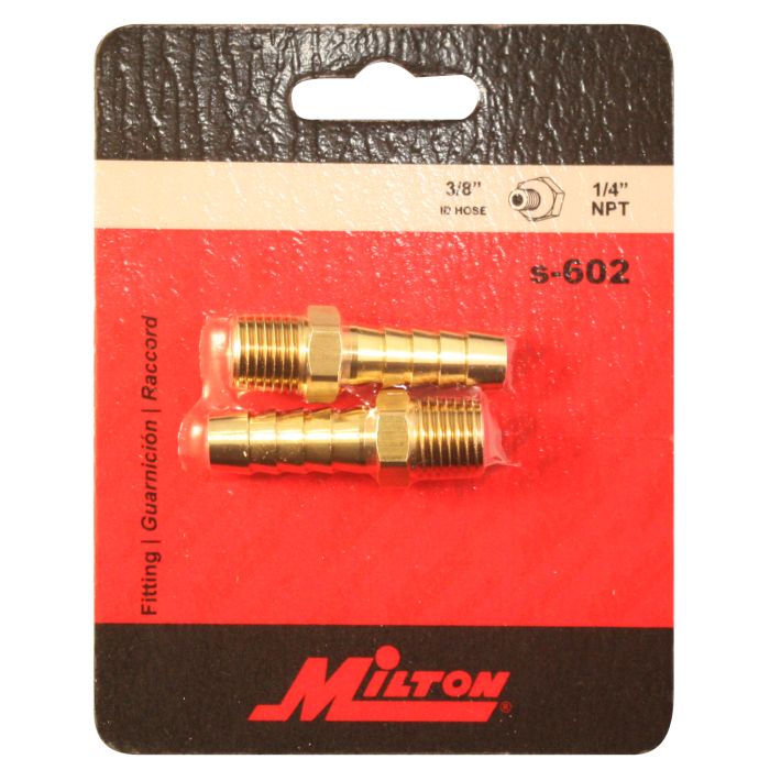 1/4" MNPT 5/16" ID Hose End Fitting
