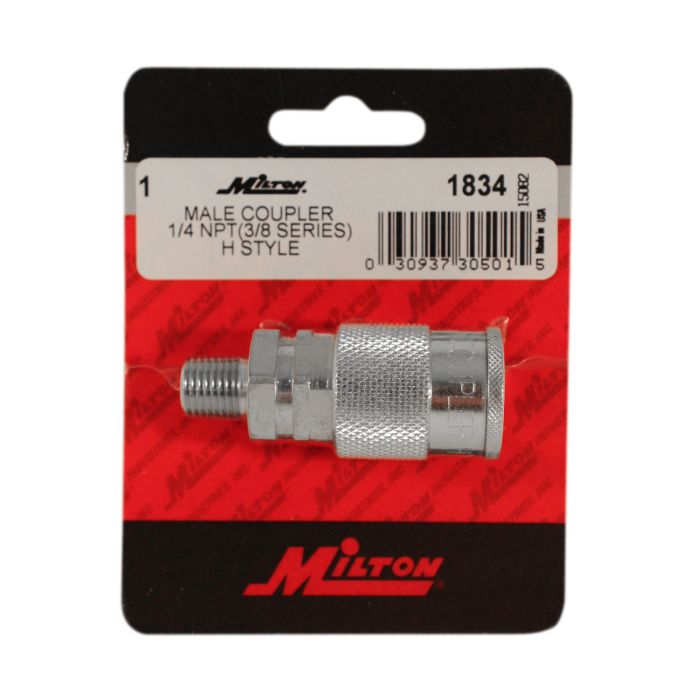 1/4" MNPT H-Style Coupler