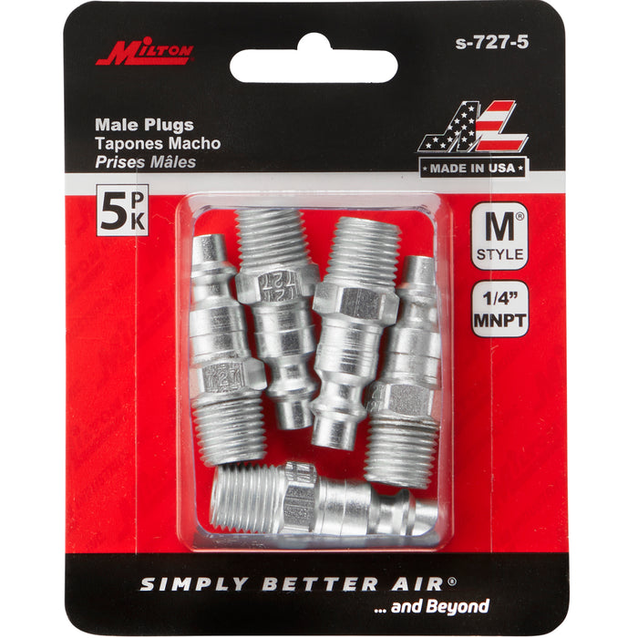 1/4" MNPT M-STYLE® Air Plug