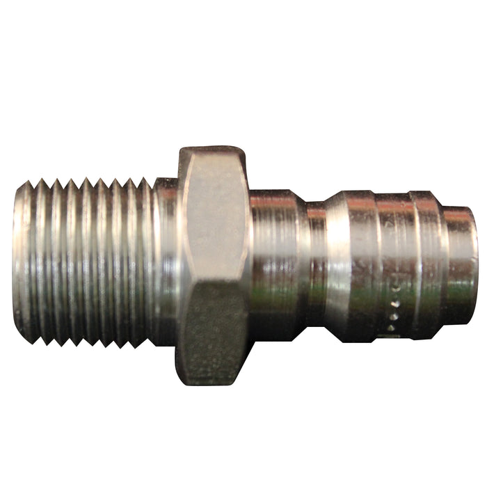 1/4" MNPT Straight Through Plug