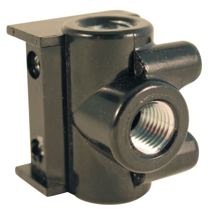 1/4" NPT FRL Modular Outboard 3 Port Diverter