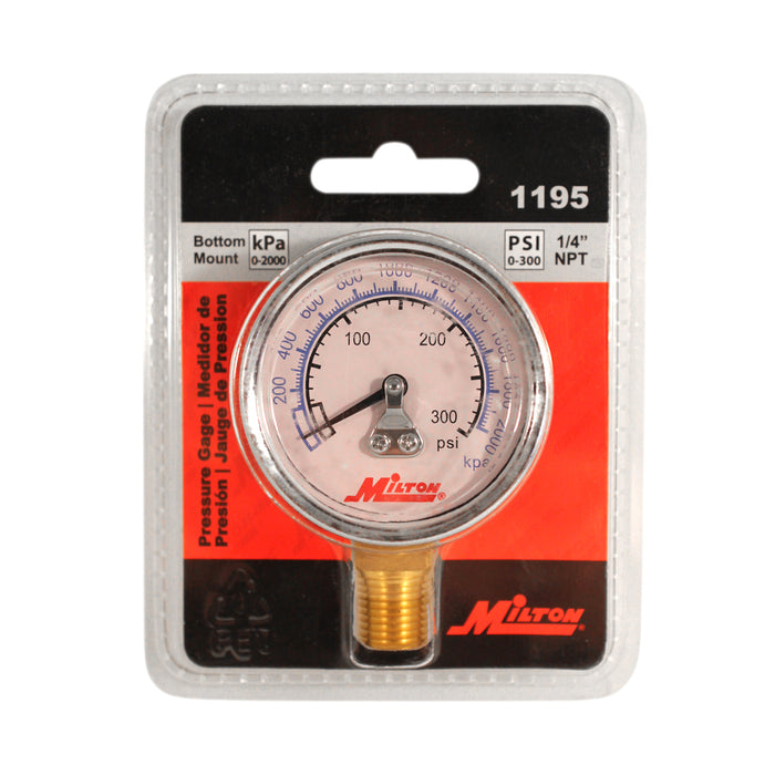 1/4" NPT High Pressure Dial Gauge
