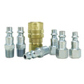 1/4" NPT M-STYLE® Coupler and Plug Kit (7-Piece)