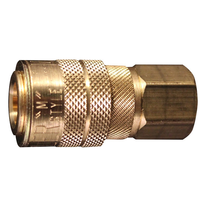 1/4" NPT M-STYLE® Coupler with Drag Guard