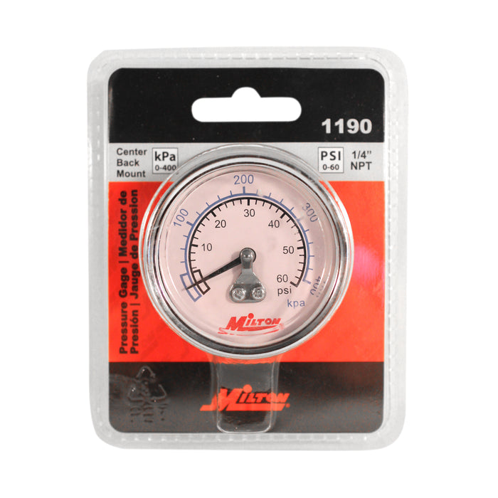 1/4" NPT Mini Pressure Dial Gauge