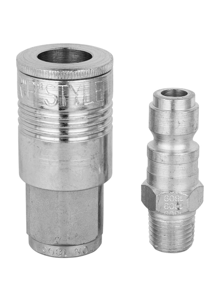 1/4" NPT P-Style Coupler and Plug