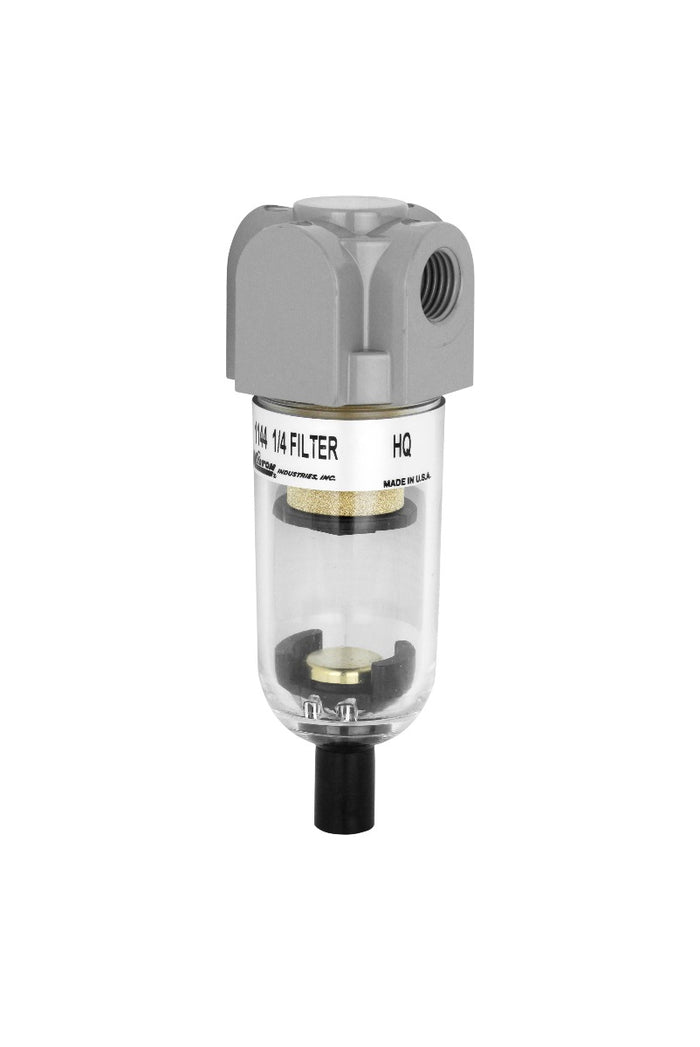 1/4" NPT Polycarbonate Mini Filter