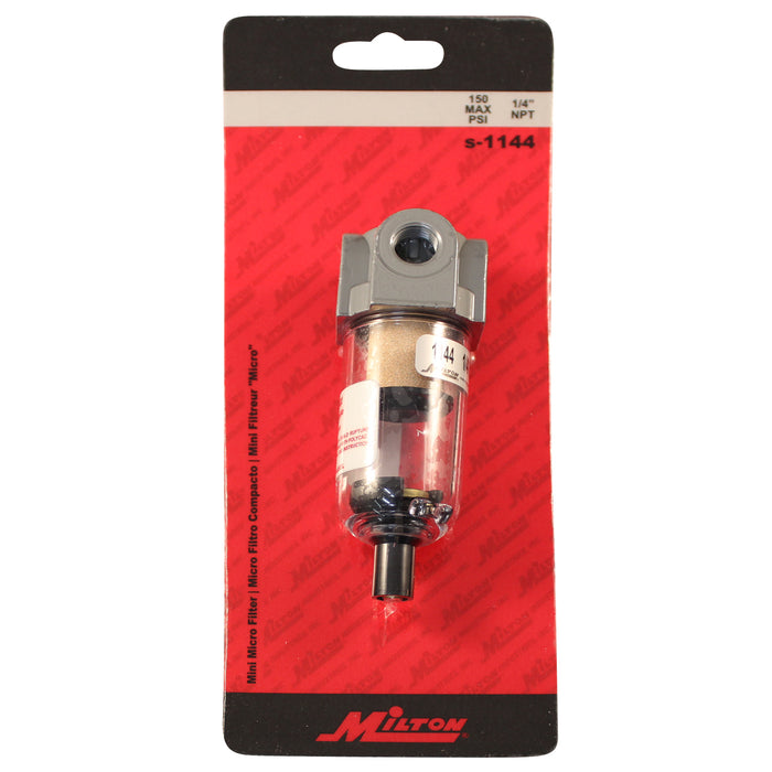 1/4" NPT Polycarbonate Mini Filter