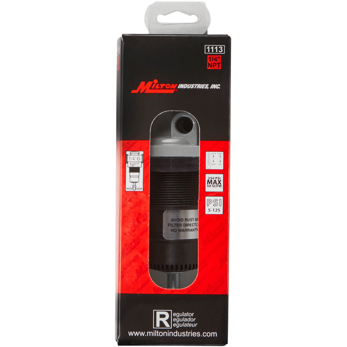 1/4" NPT Standard Air Pressure Regulator
