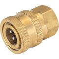 1/4" Quick Coupler, Female Straight Thru