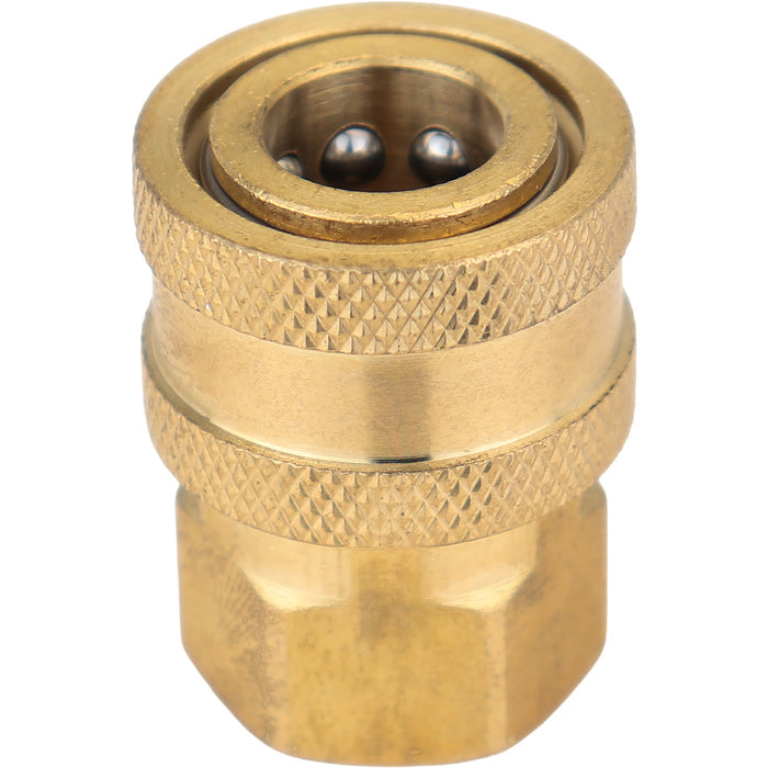 1/4" Quick Coupler, Female Straight Thru