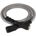 1/4" x 6' Poly Braided Pressure Washer Hose Assembly - M22 Connections