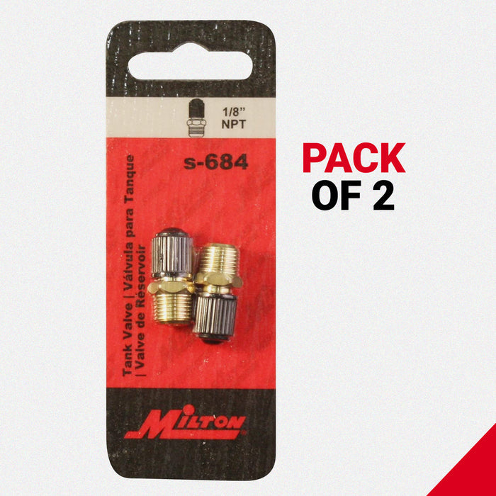 1/8" MNPT Male Tank Valve