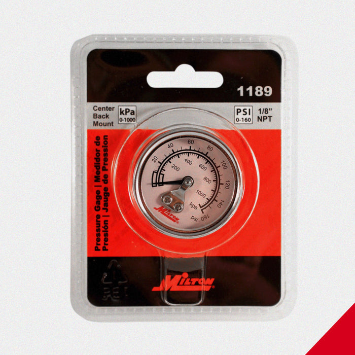 1/8" NPT Mini High Pressure Dial Gauge