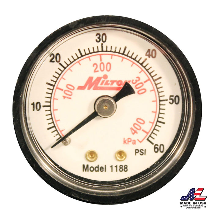 1/8" NPT Mini Pressure Dial Gauge