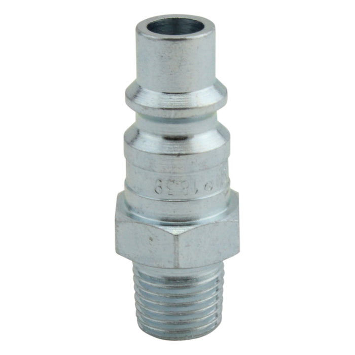 (1839) 1/4" MNPT H-Style Air Compressor Quick Connect Air Fitting Plug (Box of 10)