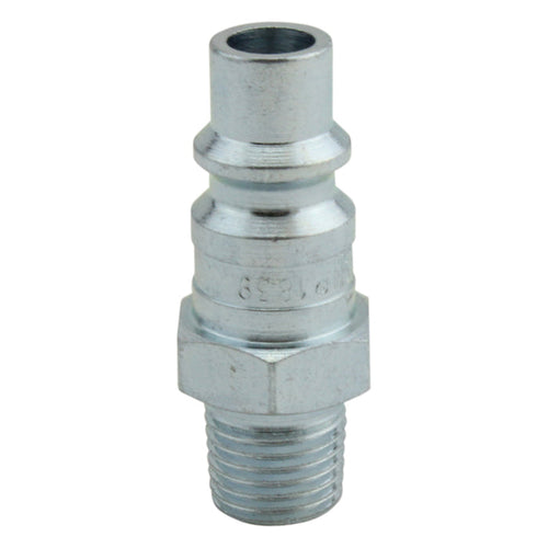 (1839) 1/4" MNPT H-Style Air Compressor Quick Connect Air Fitting Plug (Box of 10)