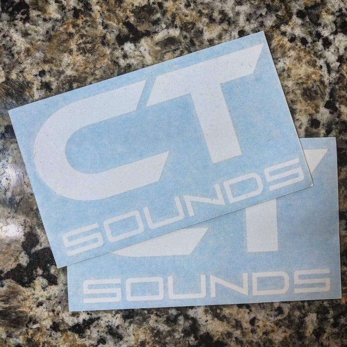 (2) Pack of CT Sounds Decals - CT SOUNDS