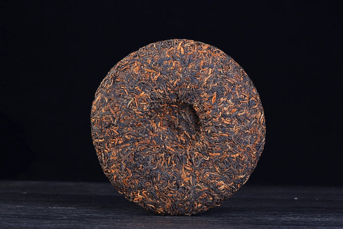 2018 Yunnan Sourcing "Golden Bud" Ripe Pu-erh Tea Cake