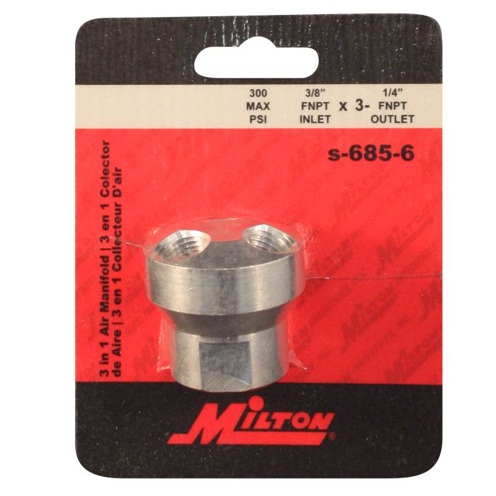 3-in-1 3/8" FNPT Hose Manifold