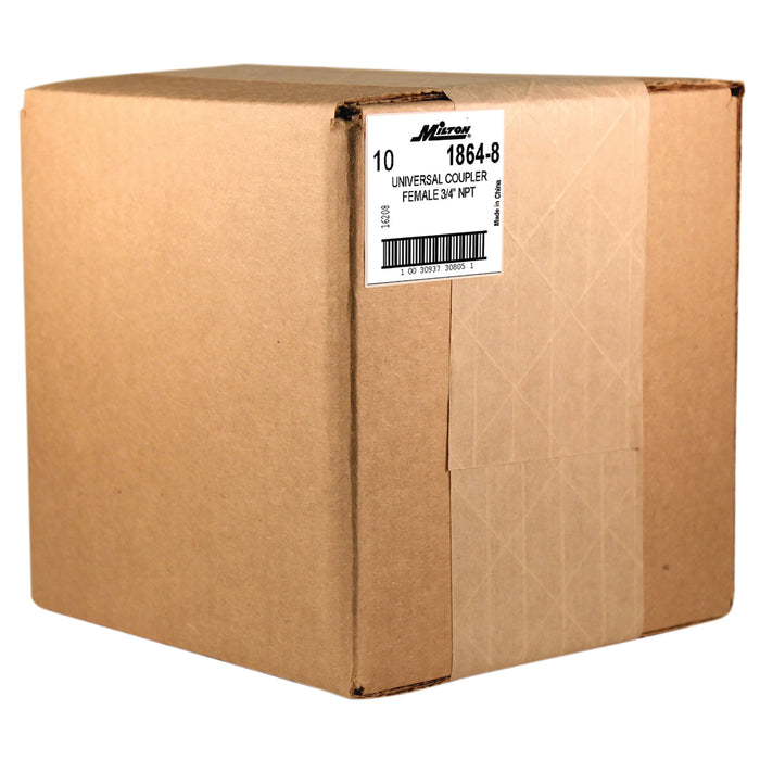 3/4" FNPT Twist Lock Universal Coupler (Box of 10)