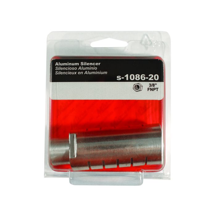 3/8" Aluminum Silencer