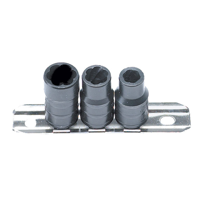 3/8″ Drive 3 Piece Twist Socket Transmission Drain Plug Removal System