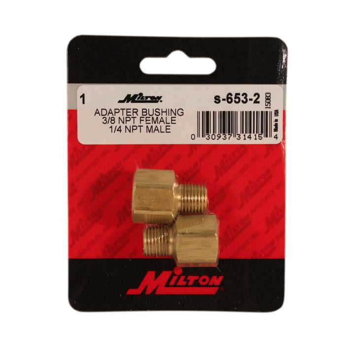 3/8" FNPT x 1/4" MNPT Hose Fitting Adapter
