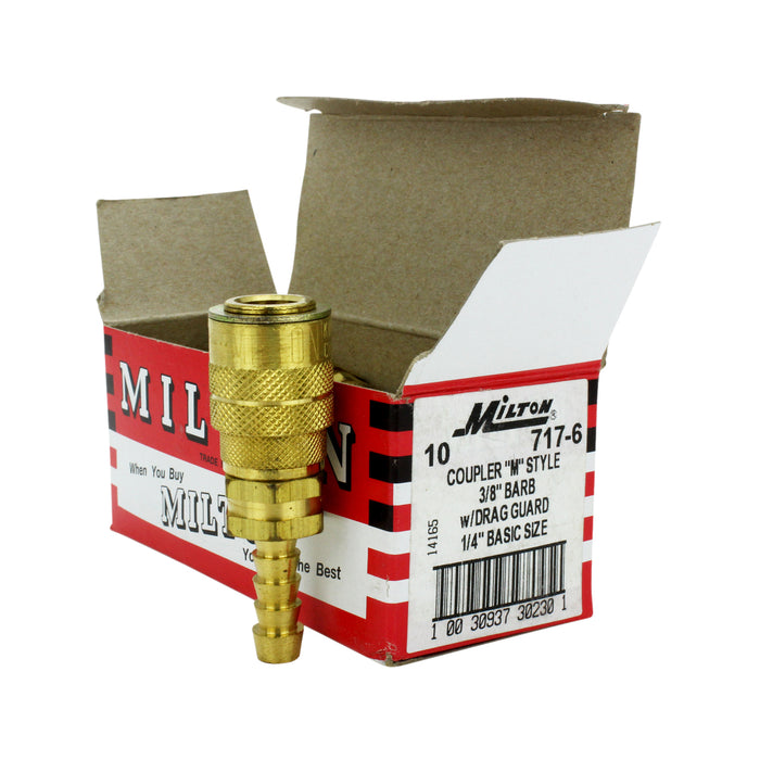 3/8" Hose Barb M-STYLE® Coupler