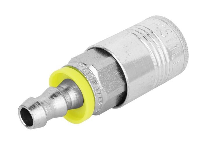 3/8" Hose Barb P-Style Push-on and Lock Coupler